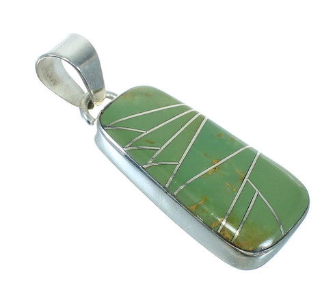 Southwest Turquoise Silver Pendant MX65321